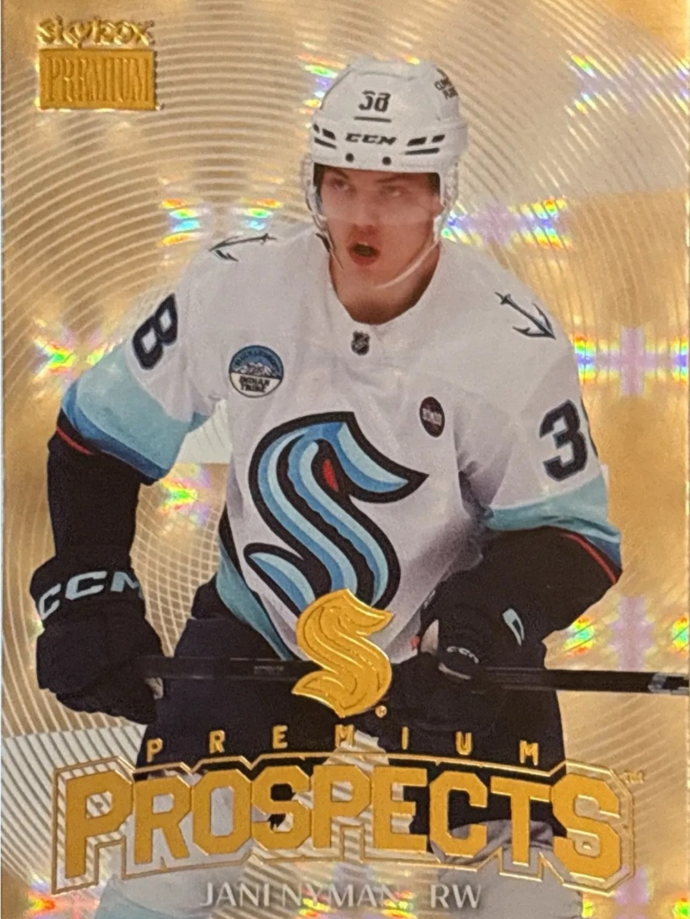 Skybox Premium Prospects Janin-May Rookie Hockey Card